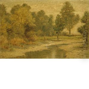 Autumn Landscape With A Stream Autumn Landscape With A Stream