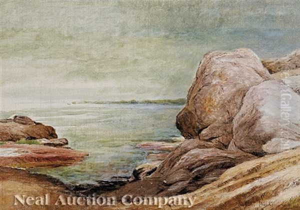 Annisquam's Rocky Shore - view 1