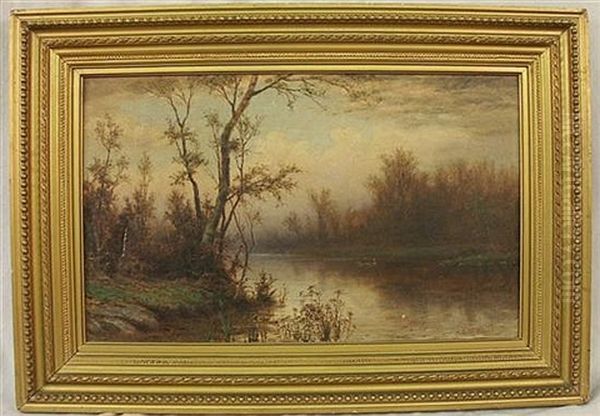 Landscape With Boaters - view 1