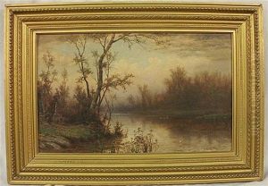 Landscape With Boaters
