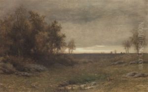 Sunset Landscape by Albert Babb Insley
