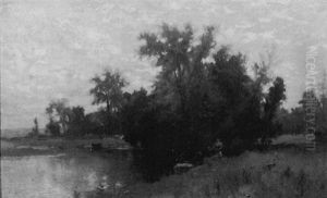 Untitled (river Landscape With Figures) Untitled (river Landscape With Figures)