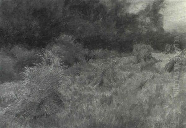 Haystacks - view 1