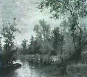 Meadow Brook. by Albert Babb Insley