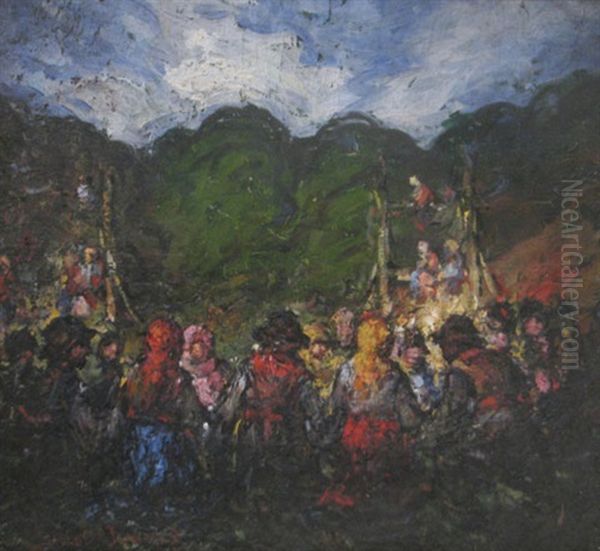 The Round Dance At The Swing - view 1