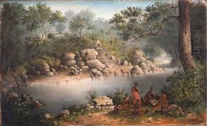 Chiefs In Council At The Kariega River