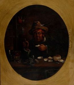 The Old Oyster Man At The Kowie by Frederick Timpson I'Ons
