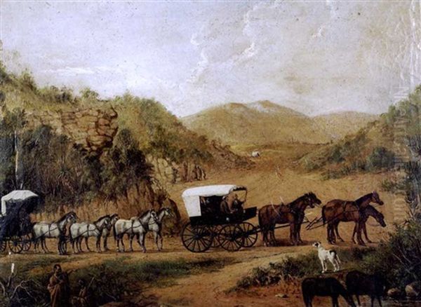 Judge Edward Dwyer's Entourage In The Albany District - view 1
