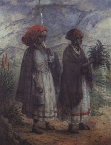 Two Xhosa Women by Frederick Timpson I'Ons