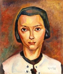 Portretul Vioricai by Petre Iorgulescu Yor