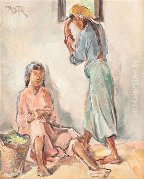 Tatar Women Resting - view 1