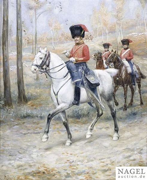 Hussar Horsemen - view 1