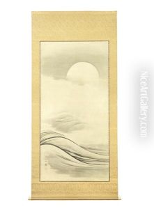 Moon And Waves