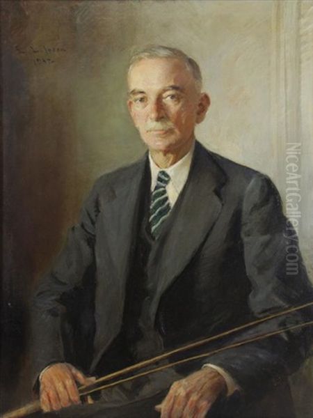 Portrait Of Frederick Van Duzer Longacre - view 1
