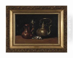 Still Life With Teapot by Ernest Ludwig Ipsen
