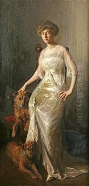 Portrait Of Elenor Feigenspan Ballantine (+ Marie Feigenspan; Pair) - view 1