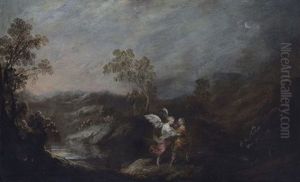 Jacob Y El Angel by Ignacio de Iriarte