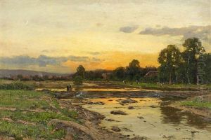Landschaft Bei Neumond