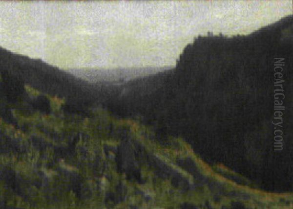 Maler Vor Landschaft - view 1