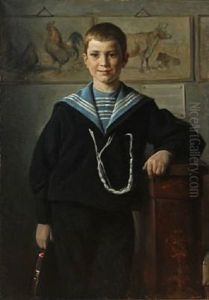 Portrait Of A Boy In A Sailor Suit