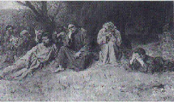 Jesus Og Disiplene Pa Oliebjerget - view 1