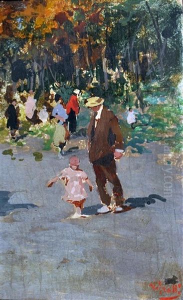 Uomo Con Bambina - view 1