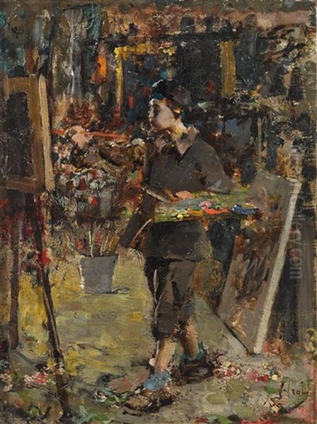 The Young Painter - view 1