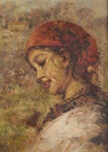 Portrait Of A Peasant Girl