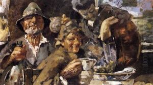 Scena Di Vita Campestre by Irolli Vincenzo