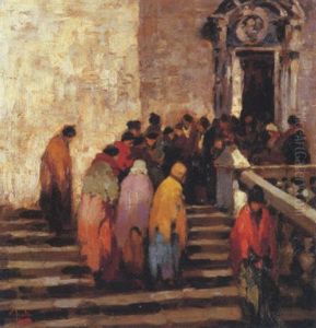 Venezia, Alla Messa by Irolli Vincenzo