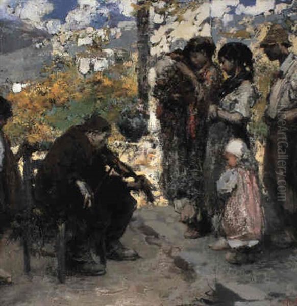 The Strolling Player - view 1
