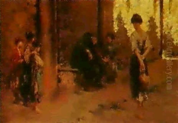 The Violin Player - view 1