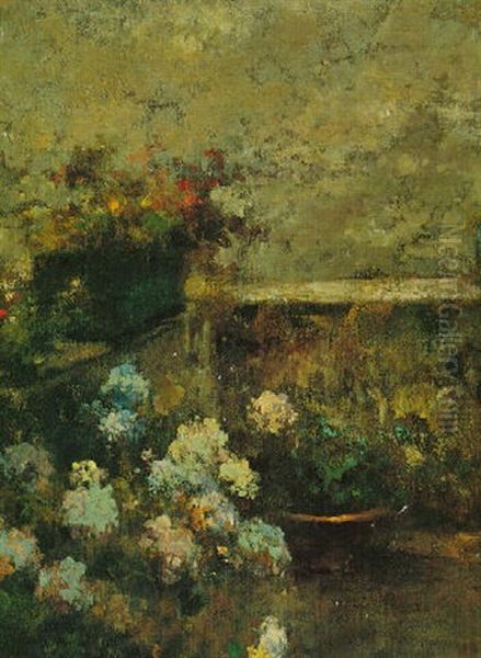 Mother And Child, Recto; View Of A Terrace, Verso - view 1