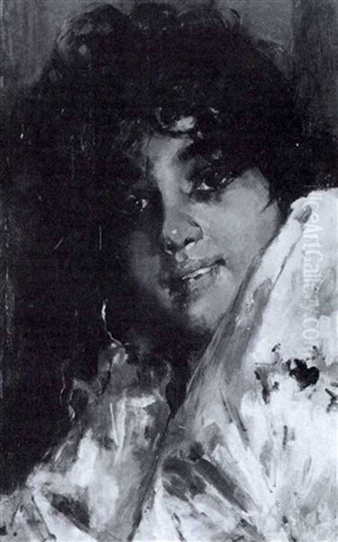 Portrait Of A Peasant Girl - view 1