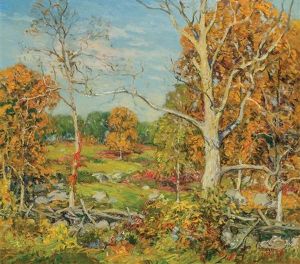 Fall Landscape by Wilson Henry Irvine