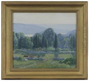 Summer Scene by Wilson Henry Irvine