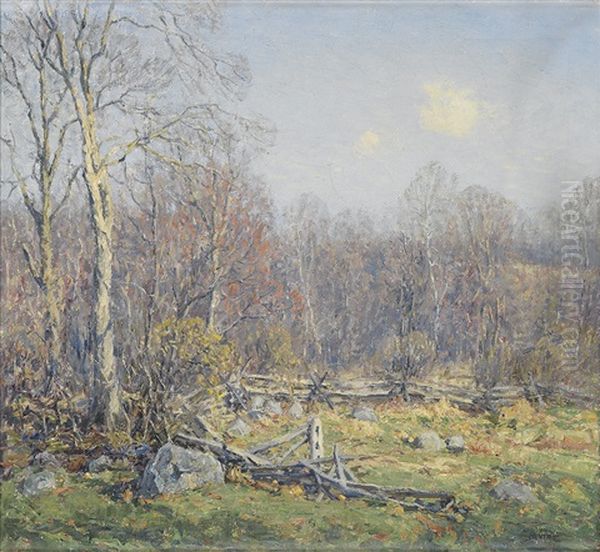Late April, Lyme, Connecticut - view 1