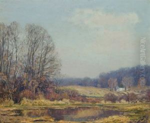 Late Autumn by Wilson Henry Irvine