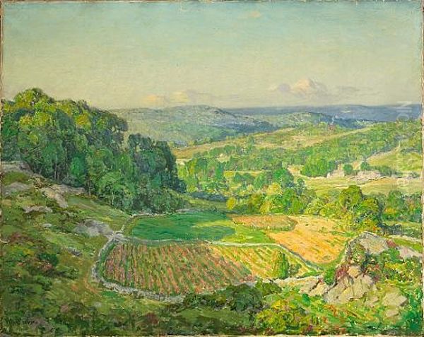 A Valley In Spring - view 1