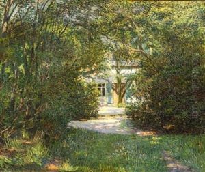 Cottage Nestled In The Woods by Wilson Henry Irvine
