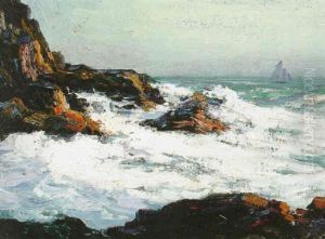 Monhegan's Shore by Wilson Henry Irvine