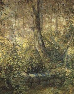 Sunlight In The Forest by Wilson Henry Irvine