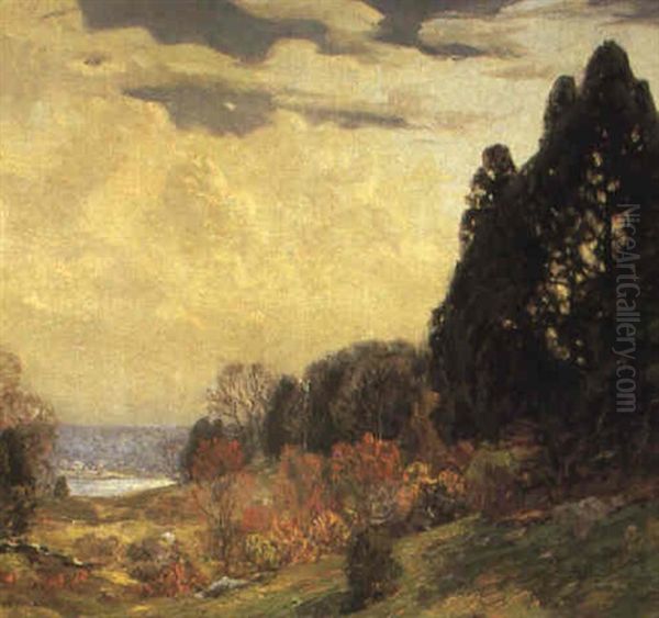 The Pines, Connecticut River by Wilson Henry Irvine
