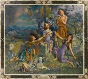 Portrait Of The Wilson Family by William Irving