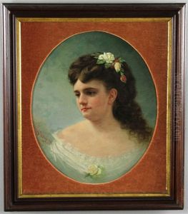 Portrait Of Lady by Benoni Irwin
