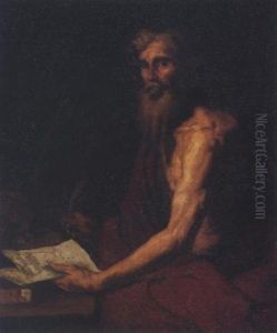 Den Hellige Hieronimus by Olaf Isaachsen