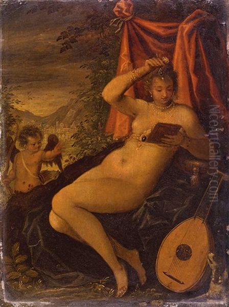 Venus And Cupid - view 1