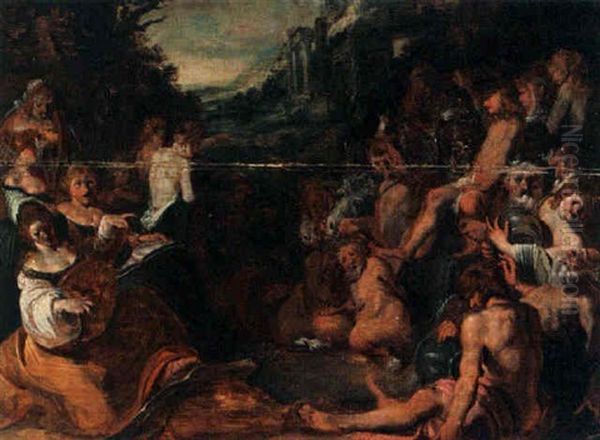 A Mythological Scene With Gods - view 1