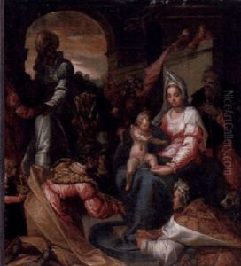 Die Anbetung Der Heiligen Drei Konige