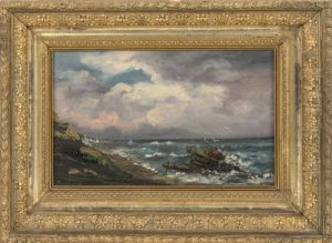A View Of The Coast by Jean-Baptiste Isabey
